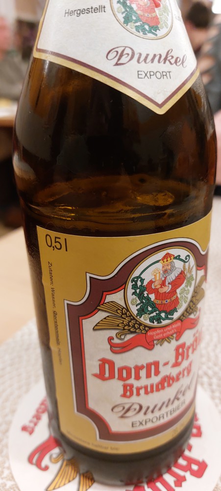 Dorn-Bräu Bruckberg Dunkel Exportbier